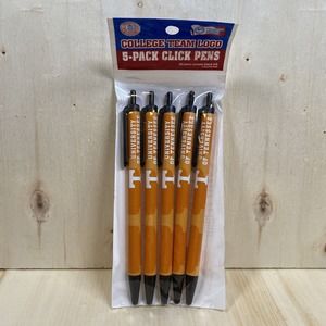 Pick your College! NCAA Team Logo Click Pens Multi-Pack 5‎ Pens with School Logo